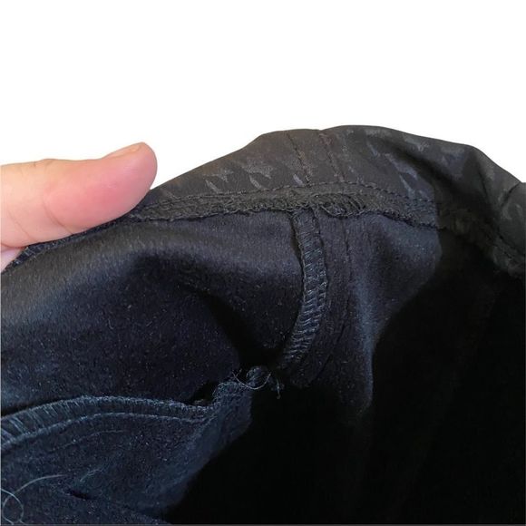 KORS Michael Kors Black Houndstooth utility Jacket trench coat waterproof small - Picture 10 of 11